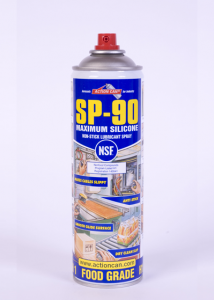 SP-90 SILICONE SPRAY 500ml Dry Film Silicone Lubricant Action Can (Sealants & Adhesives)