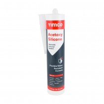Timco Universal Silicone Sealant Transparent/Clear