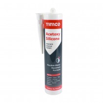 Timco Universal Silicone Sealant White