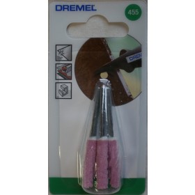 DREMEL 455 CHAINSAW SHARPENING GRINDING STONE 5.6 MM Pack of 3 Dremel 26150455JA