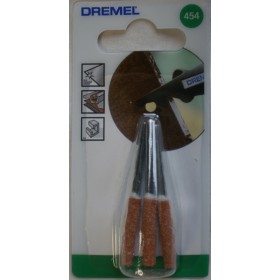 DREMEL 454 CHAINSAW SHARPENING GRINDING STONE 4.8 MM Pack of 3 Dremel 26150454JA
