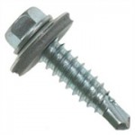 SELF DRILLING HEX HEAD SCREW WITH WASHER 5.5 x 25