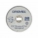 DREMEL SC 456 METAL CUTTING DISCS DREMEL SPEEDCLIC 2615S456JC PACK 5 